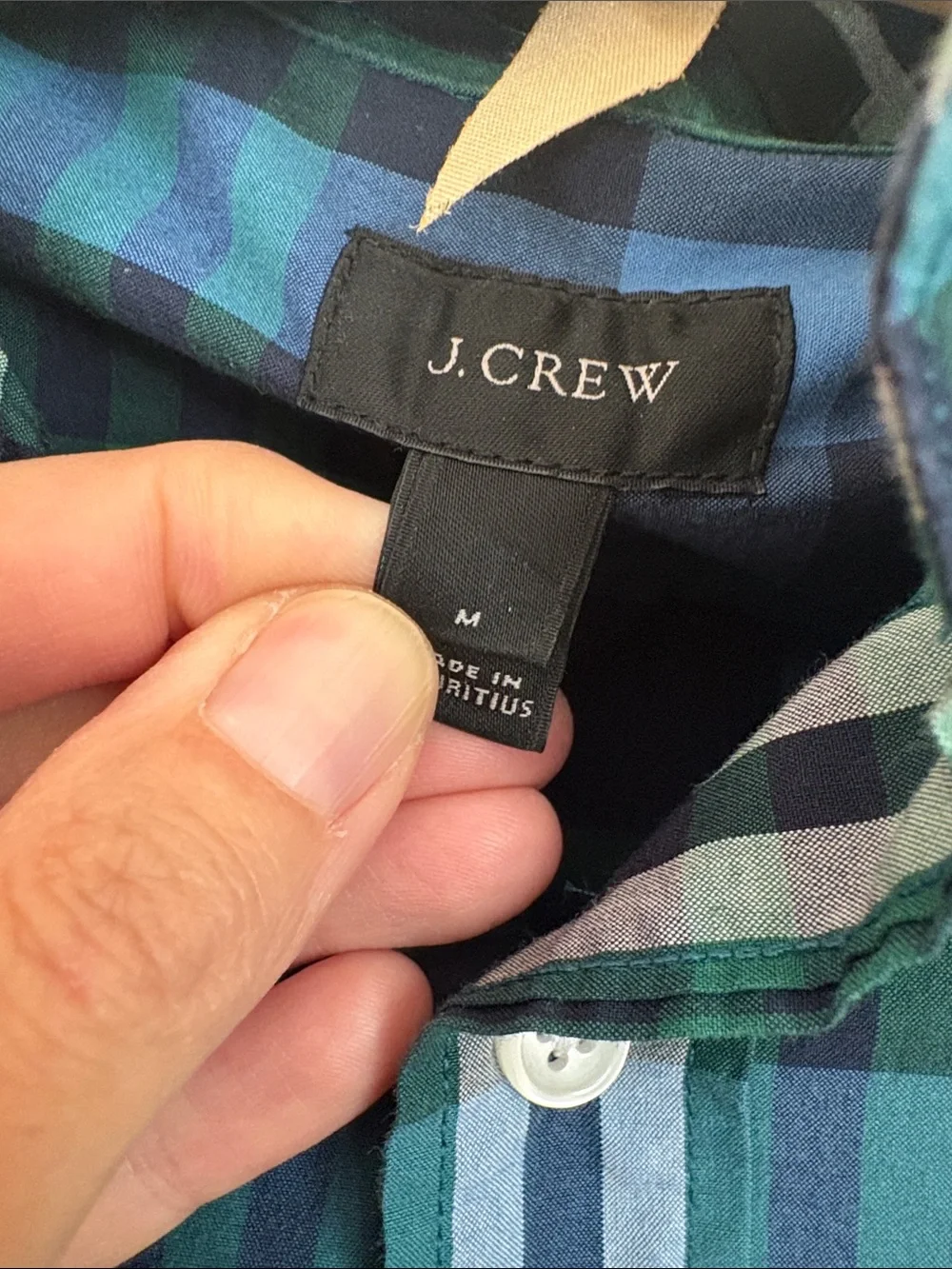 J. Crew classic button